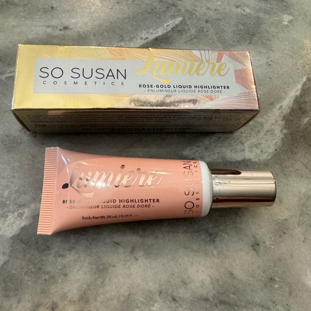 So Susan Lumiere - NEW IN BOX Rose-Gold Liquid Highlighter!